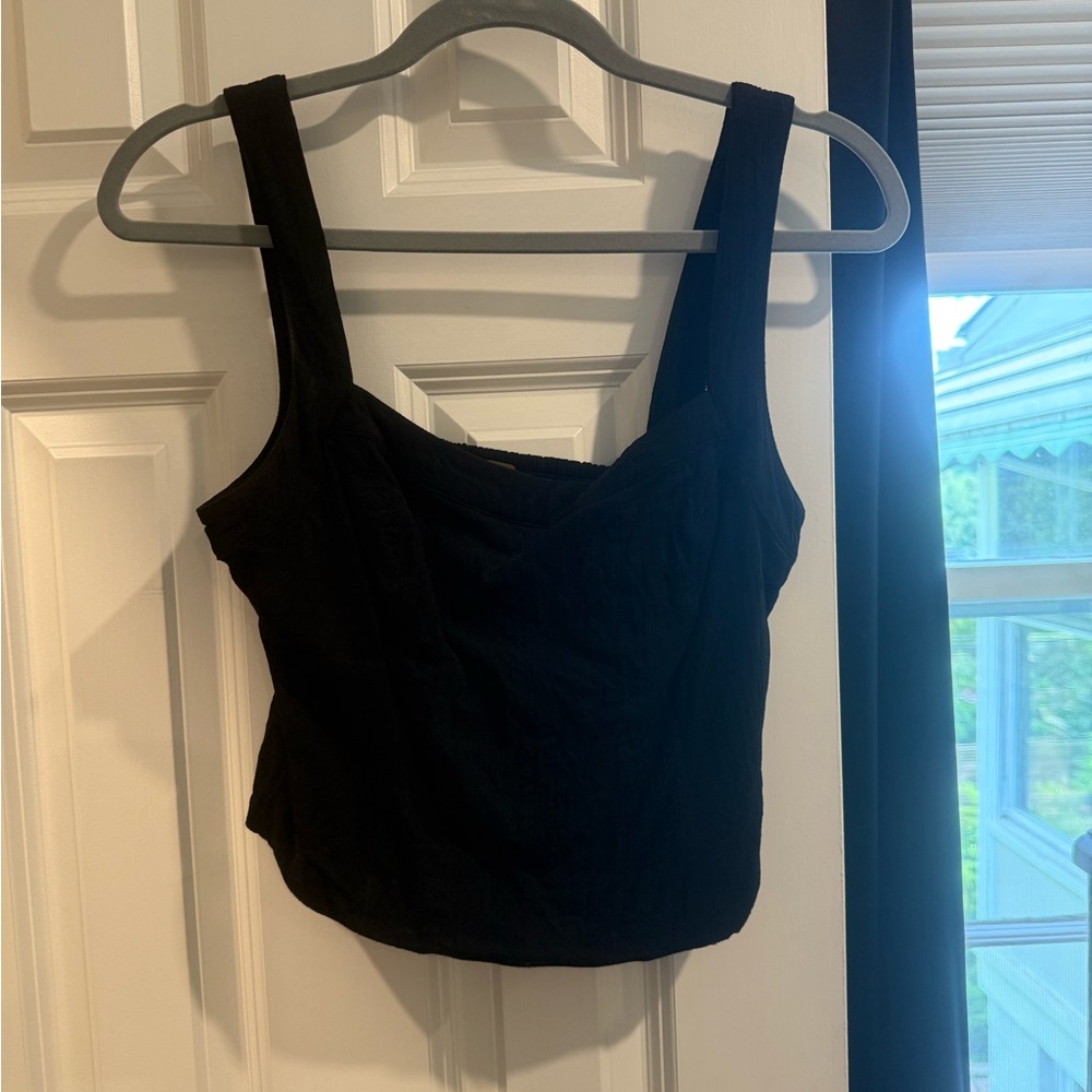 Free People Black Tank Top